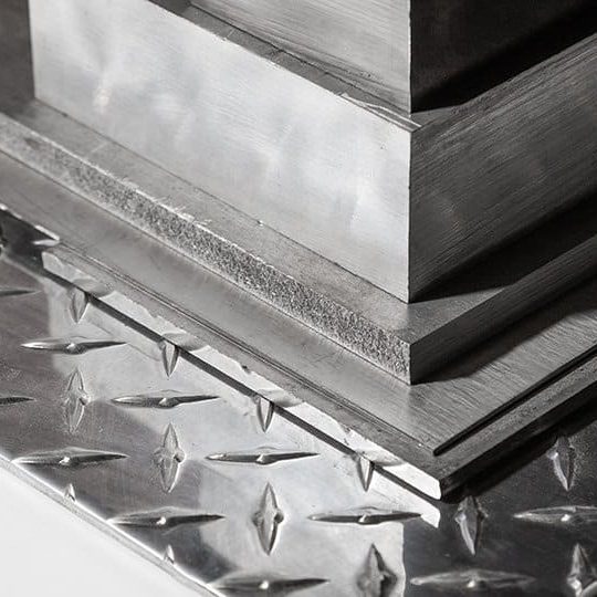 Various aluminium products