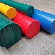 Colourful Plastic round bars